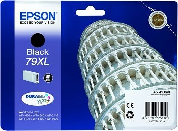 Rašalo kasetė Epson 79XL C13T79014010jet, Black