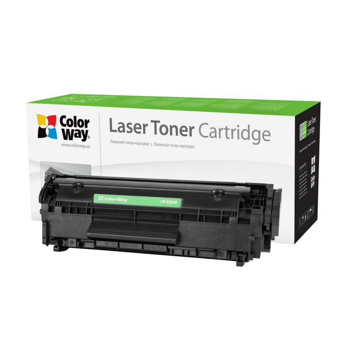 Toneris ColorWay Econom, Black, HP CF283A (83A)