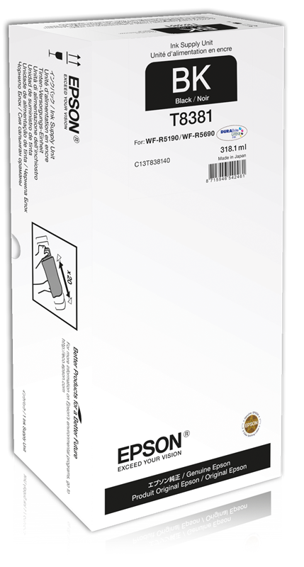 Epson XL Ink Supply Unit WorkForce Pro WF-R5xxx series Black