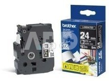 Brother TZ-E355 24mm White on Black P-Touch Label