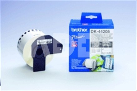 Brother DK-44205, 62mm x 30.48m Removable adhesive labels - white - Brother
