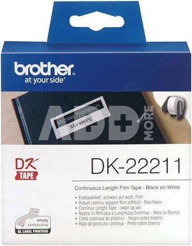 Brother Continuous White Film Tape (29mm) DK-22211