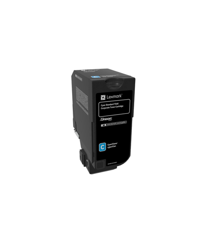 Toneris Lexmark Corporate 74C2SCE Laser, Cyan