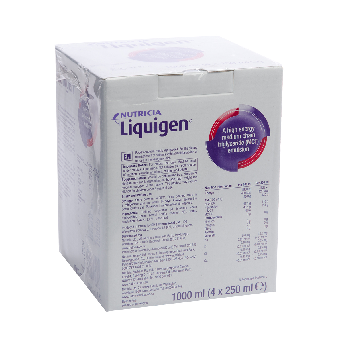 NUTRICIA LIQUIGEN, emulsija, 250ml, N4