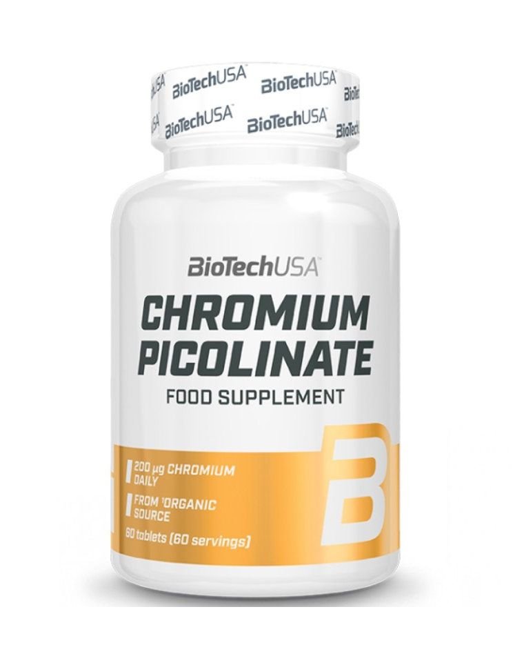 BioTech Chromium Picolinate (chromo pikolinatas) 60 tabl.