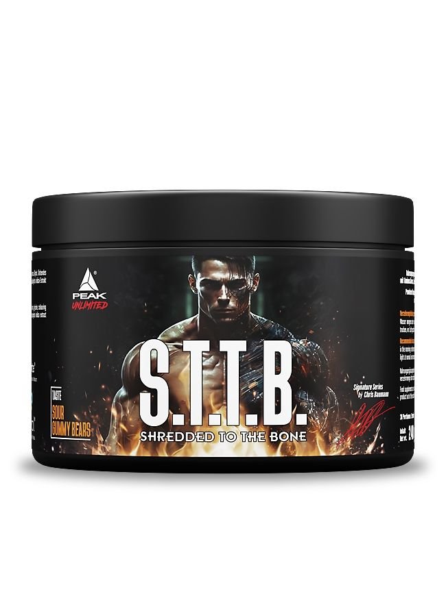 Peak S.T.T.B - Shredded to the bone 240 g. - Tutti Frutti skonis