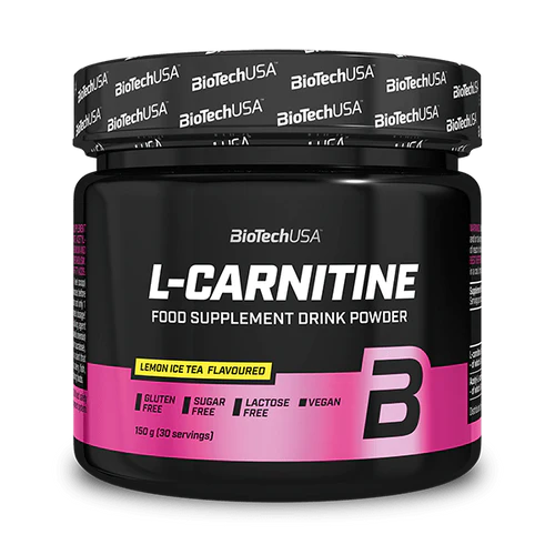 Biotech L-Carnitine 150 g. - Lemon Ice Tea skonis