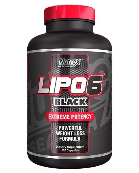Nutrex Lipo 6 BLACK 120 kaps.