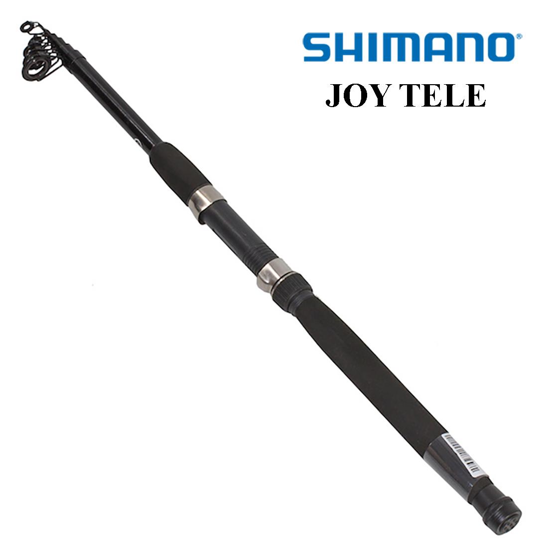 Teleskopinis Spiningas Shimano JOY TELE 2,40 m, 10-30 g nuo 231 cm iki 260 cm