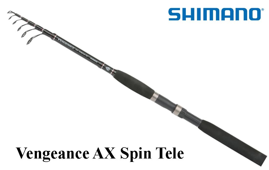 Teleskopinis Spiningas Shimano Vengeance AX Tele 3.00 m, 10-30 g nuo 291 cm