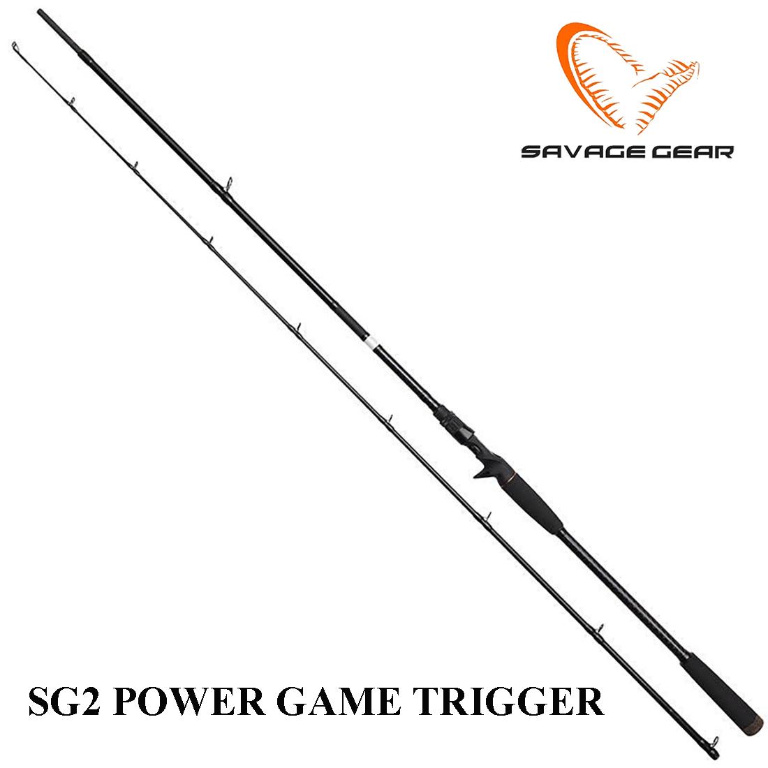 Spiningas SAVAGE GEAR SG2 Power Game Trigger 2.59 m, 70-130 g nuo 231 cm iki 260 cm