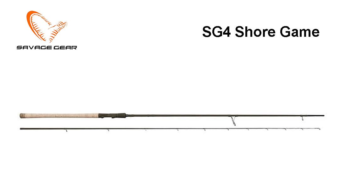 Spiningas Savage Gear SG4 Shore Game 2,46 m 7-21 g nuo 231 cm iki 260 cm