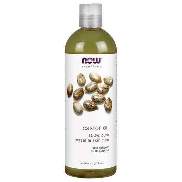 NOW Castor Oil 100% Pure (ricinos aliejus) - 473ml