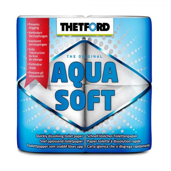 Tirpus Tualetinis Popierius - Thetford Aqua Soft 4 vnt.