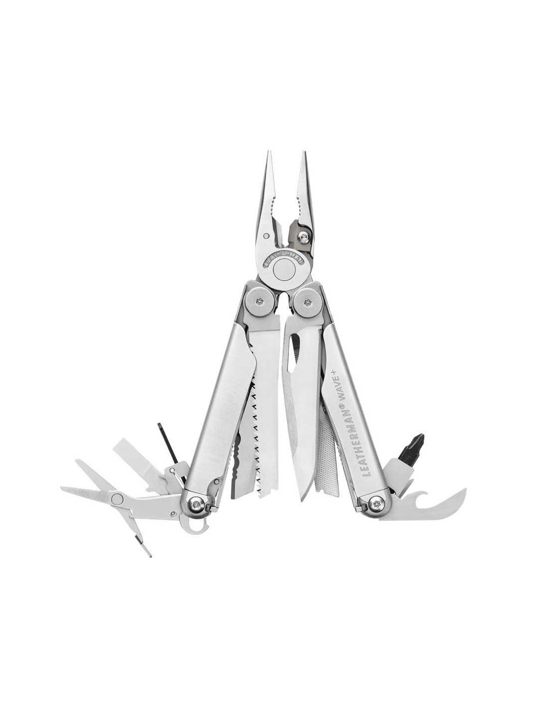 LEATHERMAN įrankis "Wave" Plus (atnaujintas modelis su Tekstiliniu dėklu)