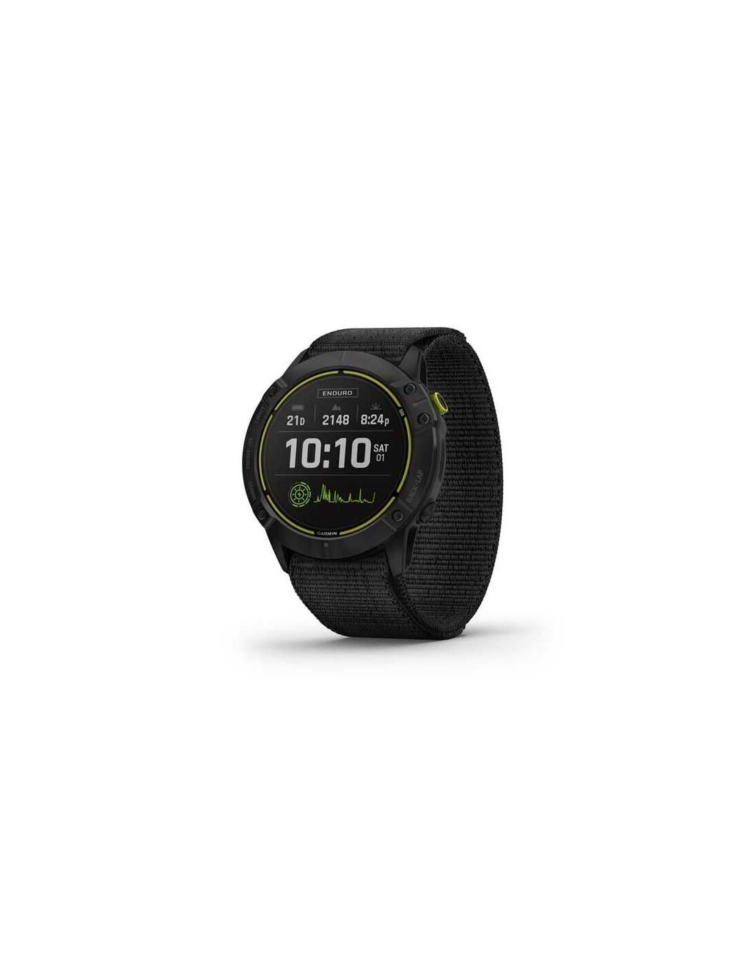 Garmin Enduro Carbon Grey Titanium/Black nylon