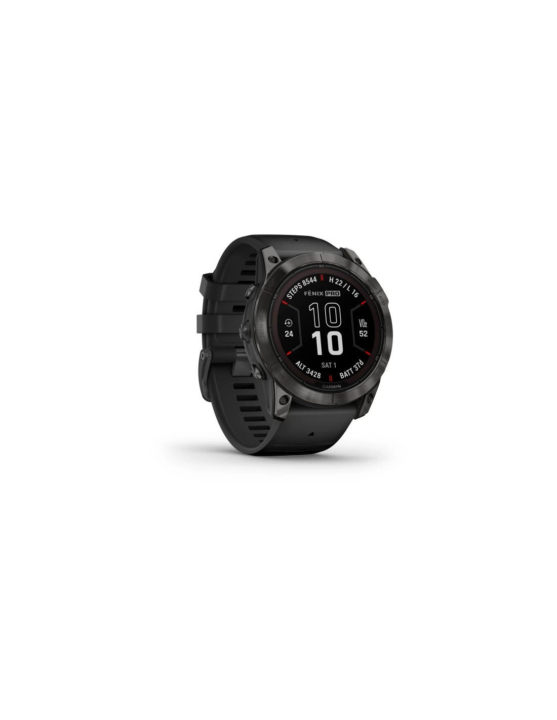 Garmin fenix 7X PRO Solar Sapphire-Carbon Gray DLC Ti Black