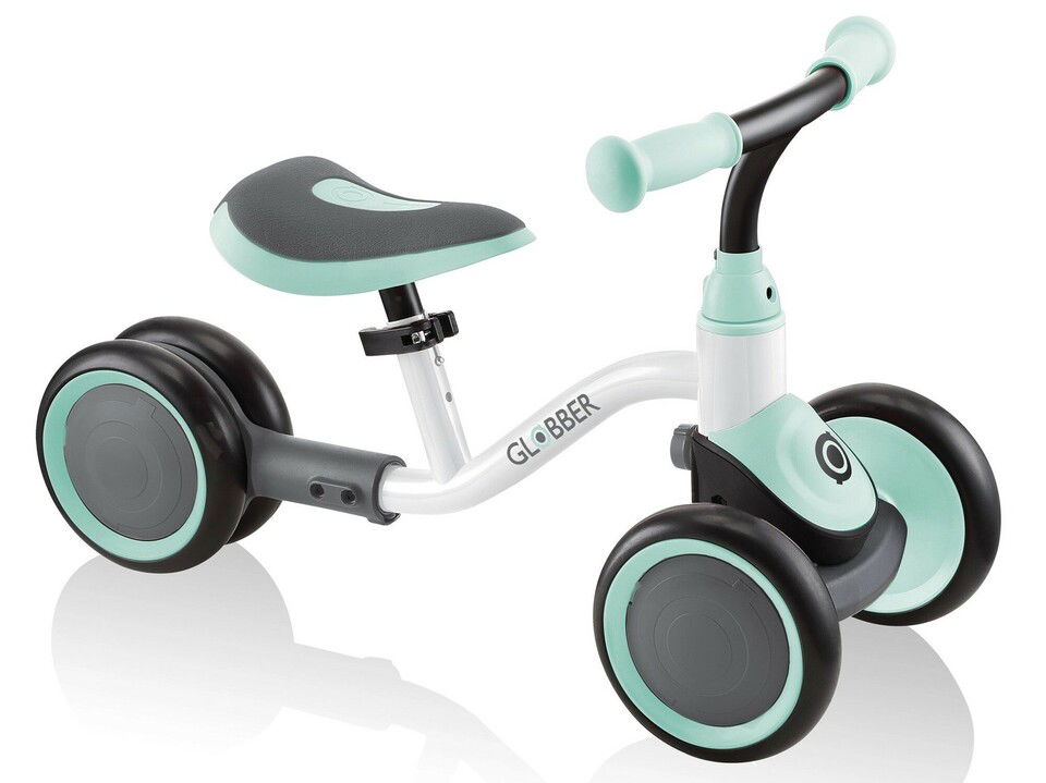 Balansinis dviratis Globber Learning Bike, baltas/mėtinė, 5.91"