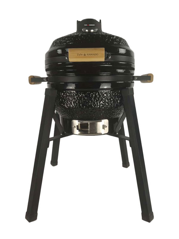 Kamado grilis su priedais Zyle ZY16KSBLSET