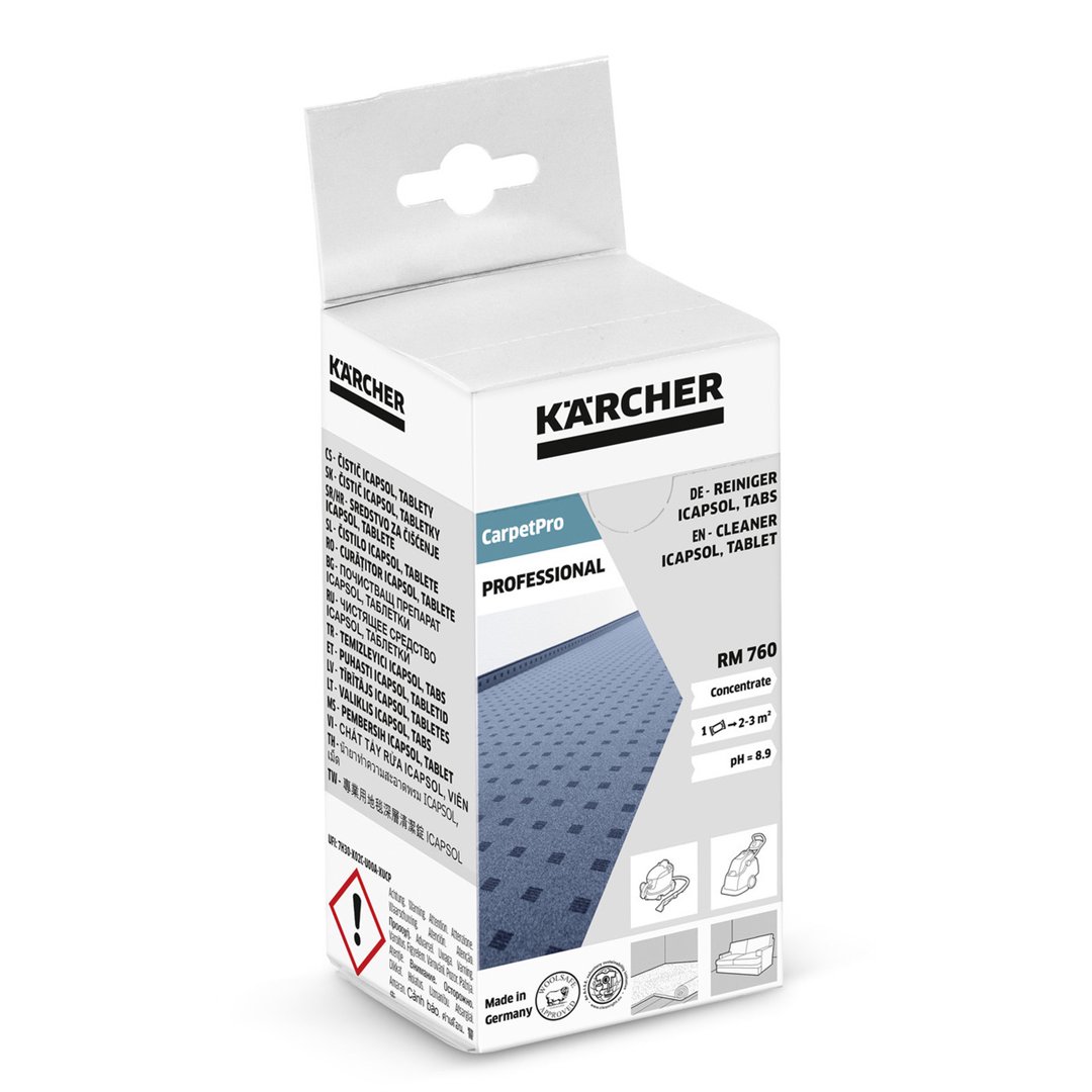 Kilimų valymo priemonė KARCHER CarpetPro RM 760 6.295-850.0, 16 tablečių