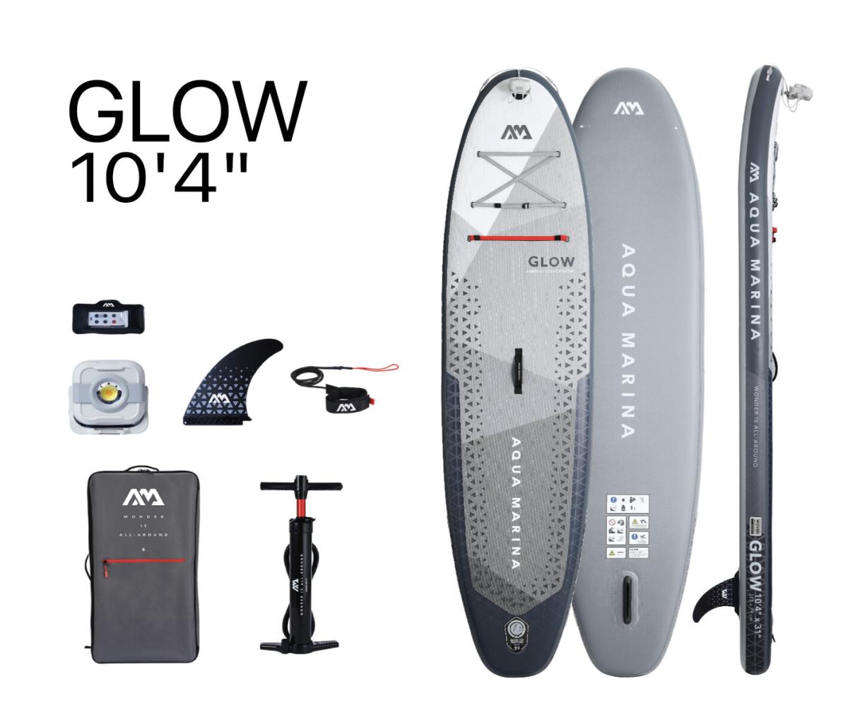 Irklentė SUP Aqua Marina GLOW 315x79x15 cm BT-24GL