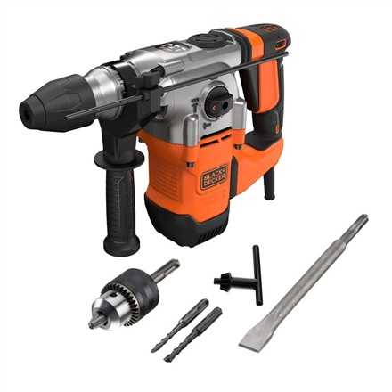 Black&Decker BEHS03K-QS 1250W SDS+ Hammer Drill,Kit Box|BEHS03K-QS