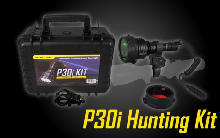 FLASHLIGHT HUNTING 2000 LUMENS/P30I HUNTING KIT NITECORE|P30IHUNTINGKIT