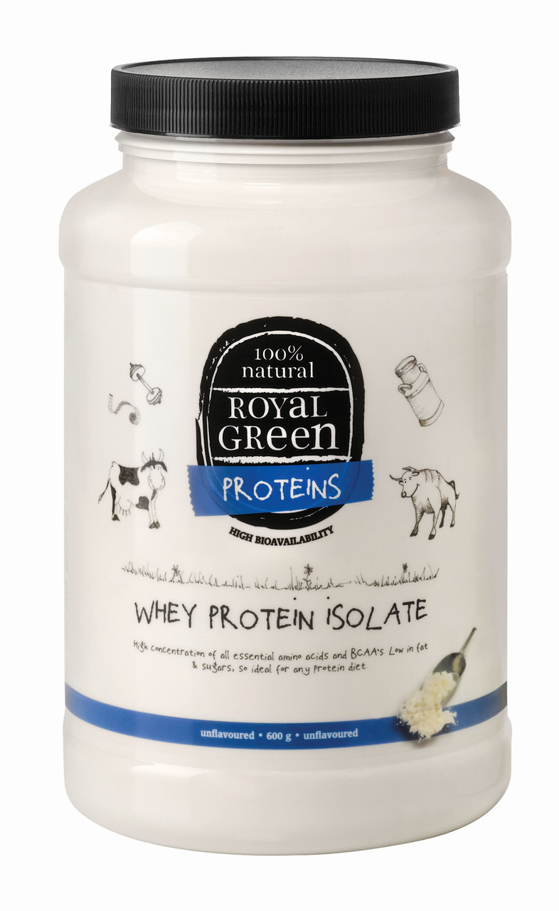 ROYAL GREEN Išrūgų baltymų izoliatas 600g