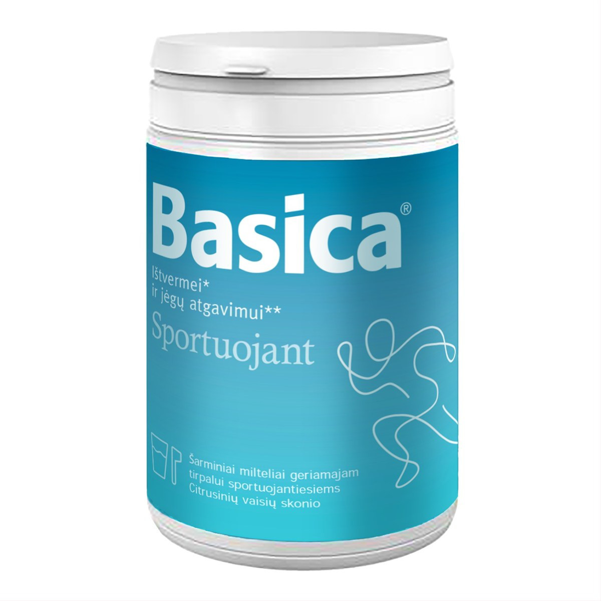 BASIC SPORT, mineralizuotas gėrimas, 660 g.