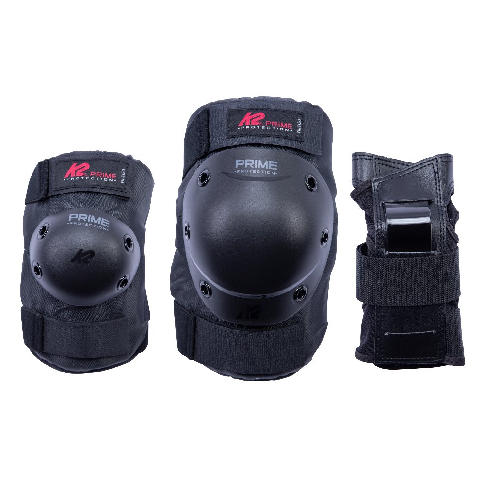 Kelių, alkūnių ir delnų apsaugų komplektas K2 Prime M 2020 - XL