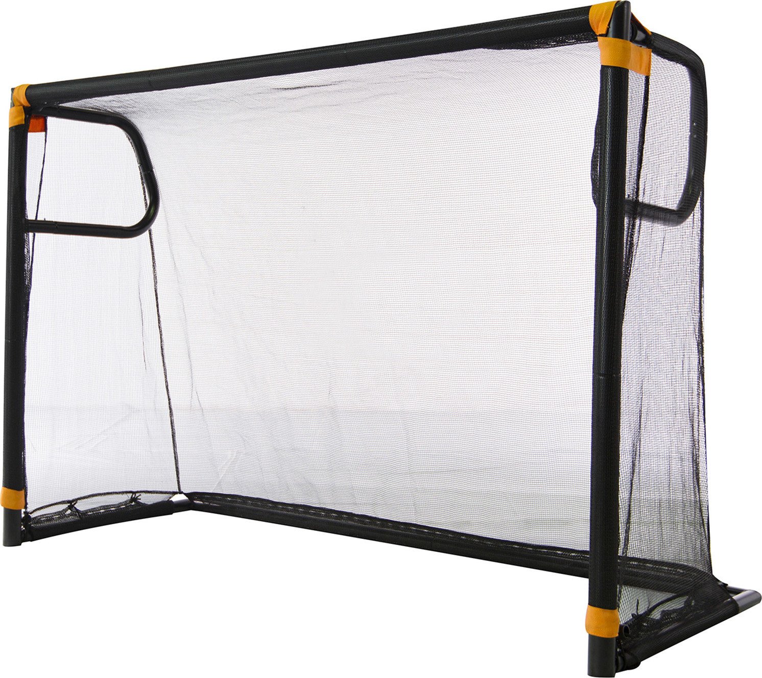 Futbolo vartai Buffalo Shoot, juodi, 213 x 175 x 80 cm