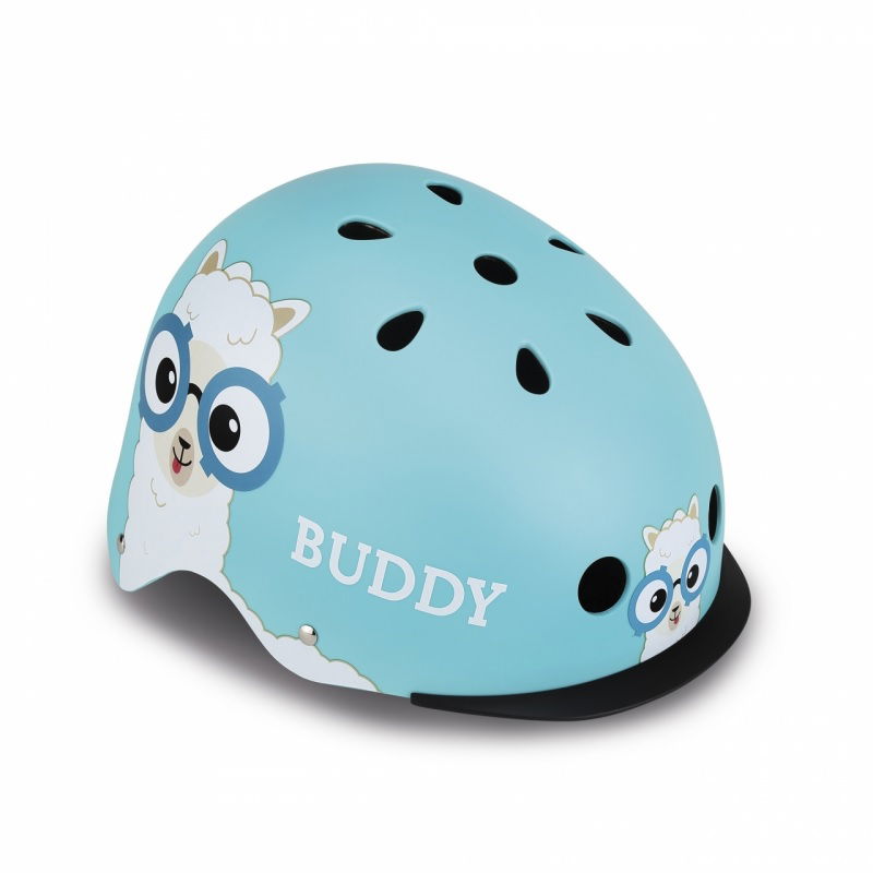 Šalmas Globber Elite Lights Buddy, 507-305, mėlynas