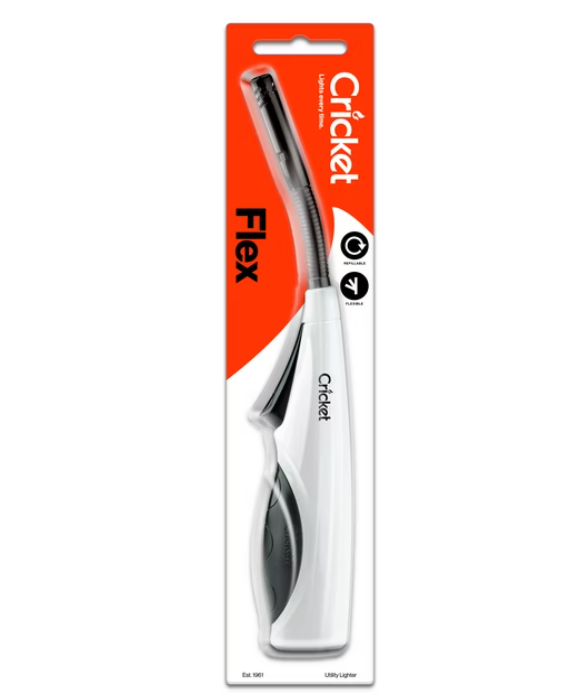 Uždegiklis CRICKET Fireflex, 4 spalvos