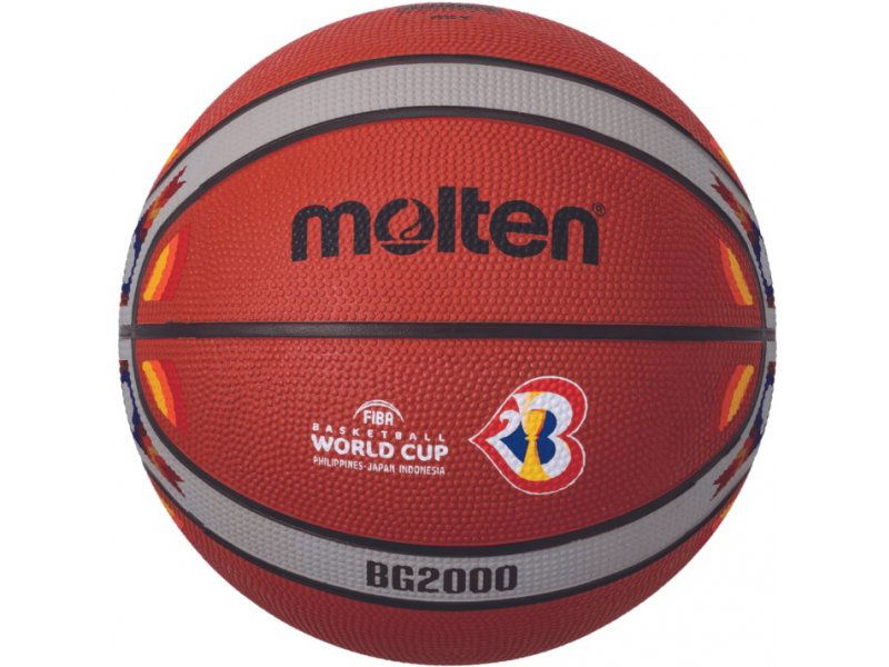 Krepšinio kamuolys MOLTEN B7G2000-M3P FIBA World Cup, guminis, 7 dydis
