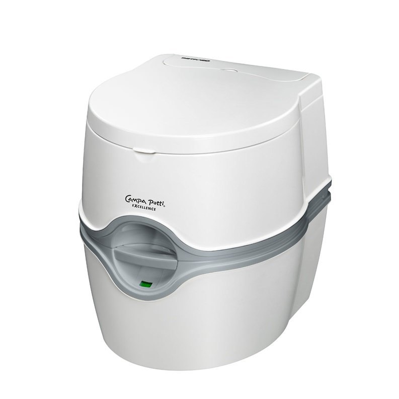 Nešiojamas biotualetas PORTA POTTI EXCELLENCE, su rezervuarų indikatoriais, 21 L
