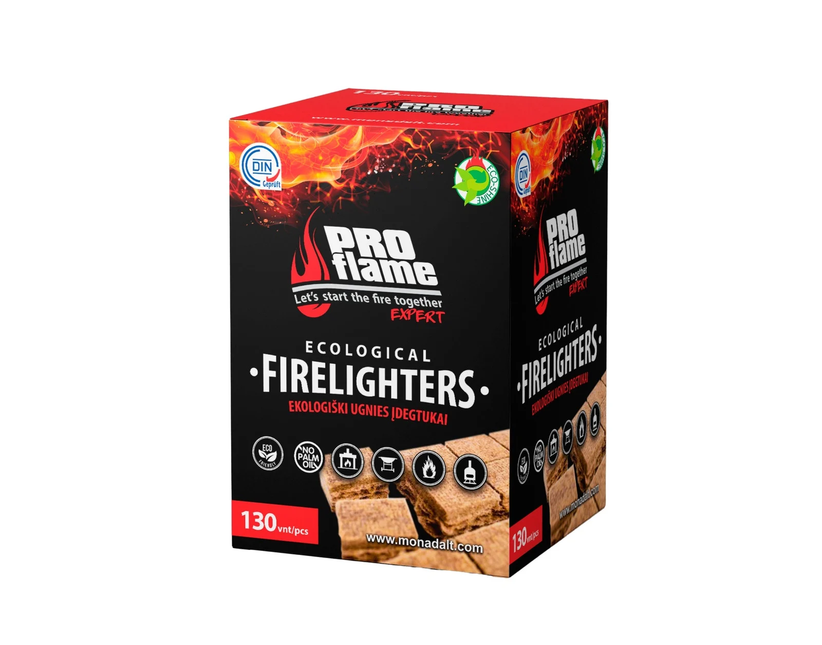 PROflame įdegtukai 130 vnt.
