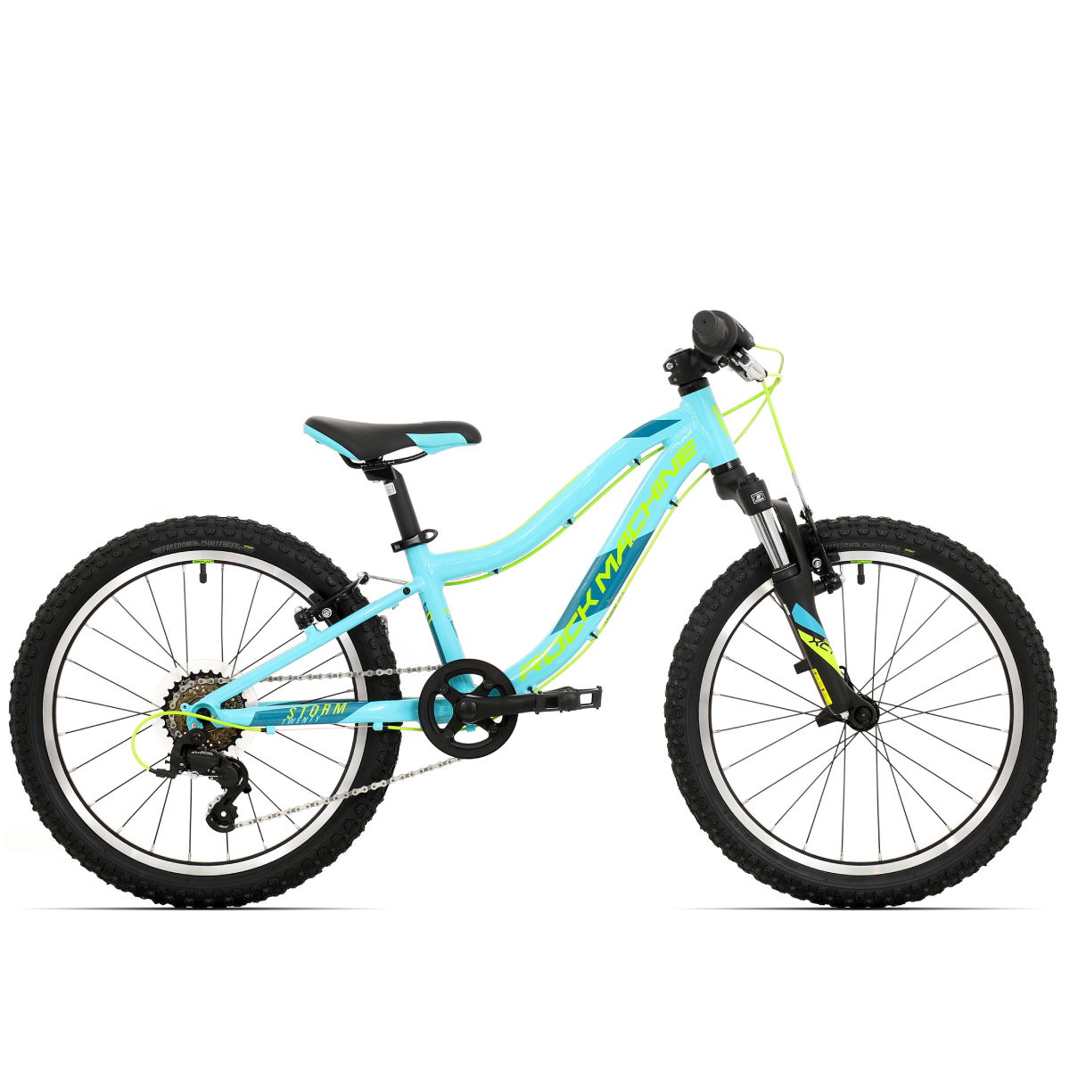 Vaikiškas dviratis Rock Machine Storm 20, 20 ", mėlynas
