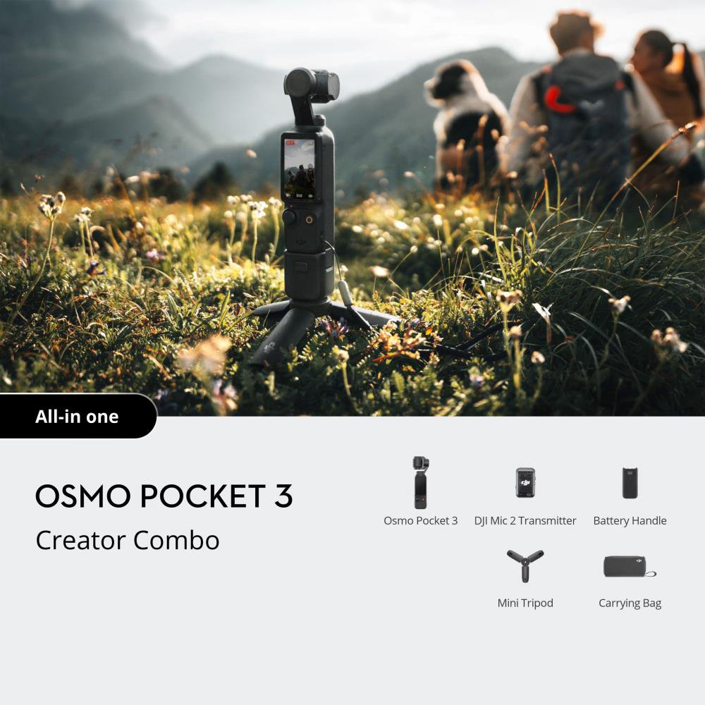 Veiksmo kamera DJI Osmo Pocket 3 Creator Combo
