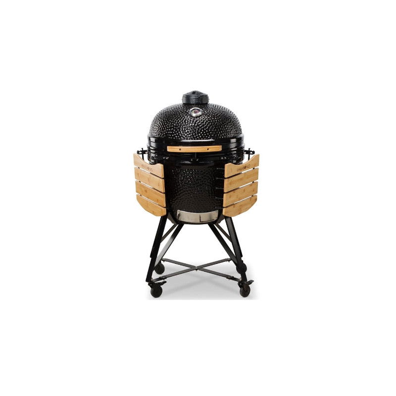 Keraminė kepsninė KAMADO BONO GRANDE, 23", 59 cm, juodos sp.