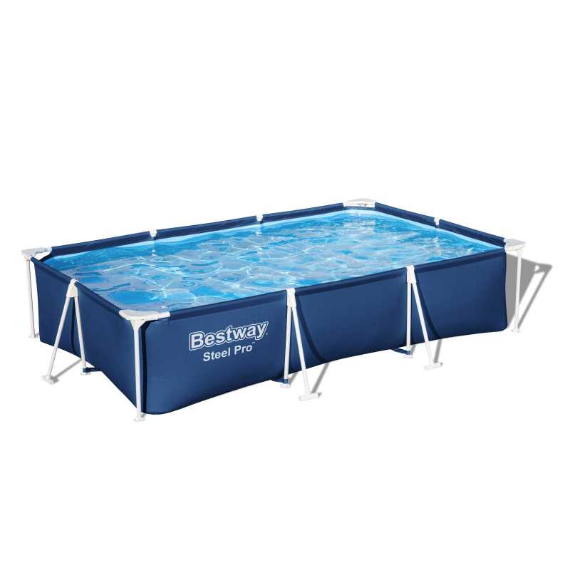 Karkasinis baseinas BESTWAY Steel Pro Frame, mėlynos sp., 3300 l, 300 x 201 x 66 cm