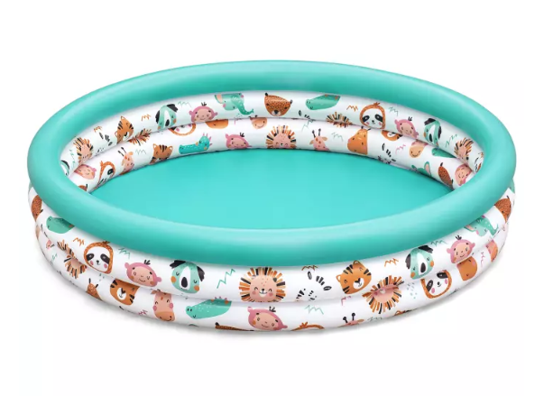Pripučiamas baseinas BESTWAY Safari Pals, 122 x 25 cm
