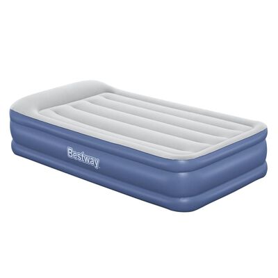 Pripučiamas čiužinys BESTWAY Tritech, baltos/mėlynos sp., 191 cm x 97 cm x 46 cm