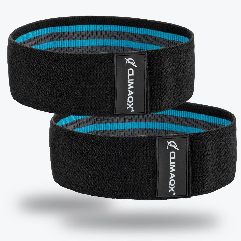 Climaqx Booty Bands Set (pasipriešinimo gumos) 2 vnt. - Black