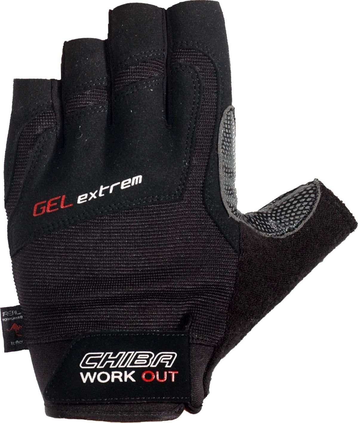 Chiba - 42166 42162 Gel Extrem Gloves (black) - M Dydis