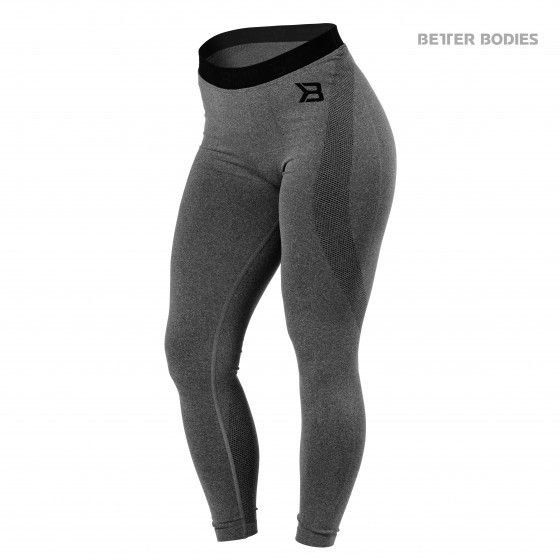 Better Bodies Astoria Curve Tights (Graphite melange) - XS Dydis