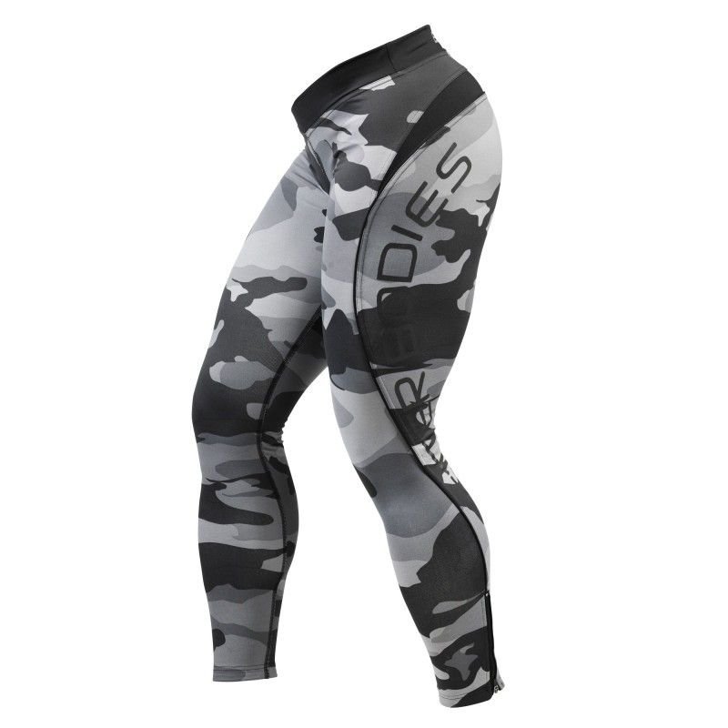 Better Bodies Camo Long Tights (Grey) - S dydis