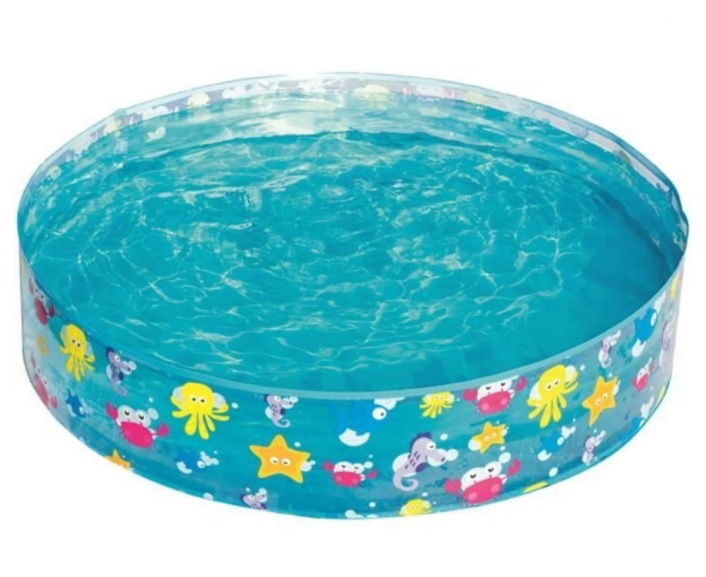 Vaikiškas baseinas BESTWAY, mėlynos sp., 277 l, 122 x 25 cm