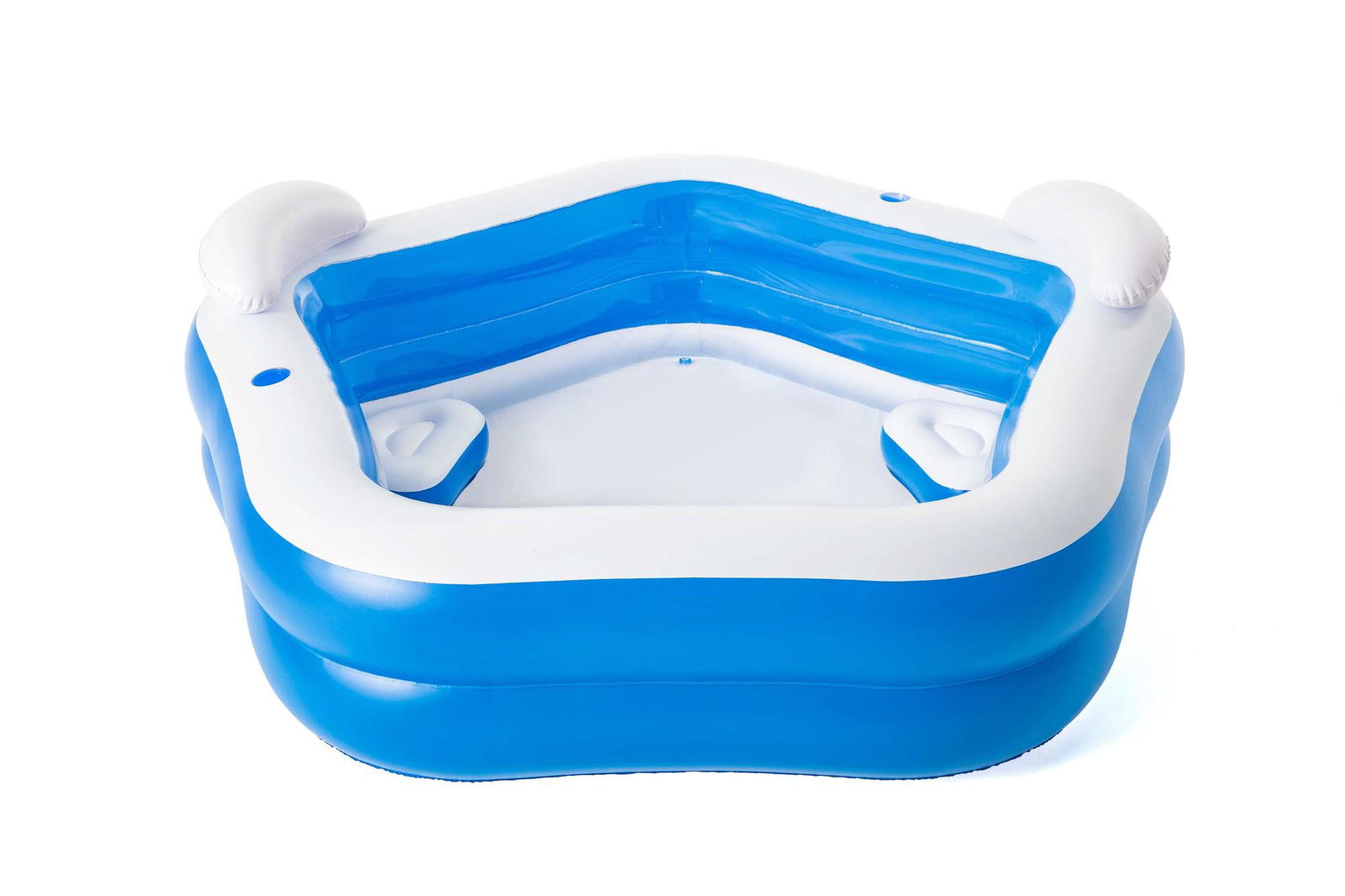 Pripučiamas baseinas BESTWAY FAMILY FUN POOL 54153, 213 x 206 x 53 cm
