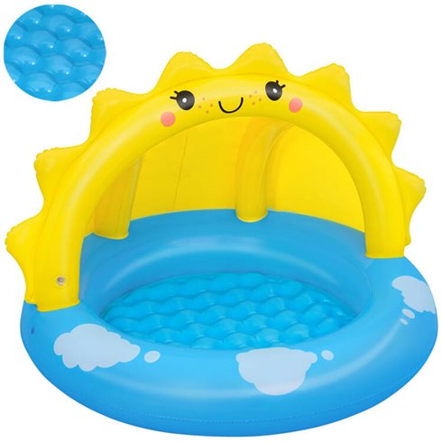 Pripučiamas vaikiškas baseinas BESTWAY SUNNY DAY, 101 x 97 x 71 cm