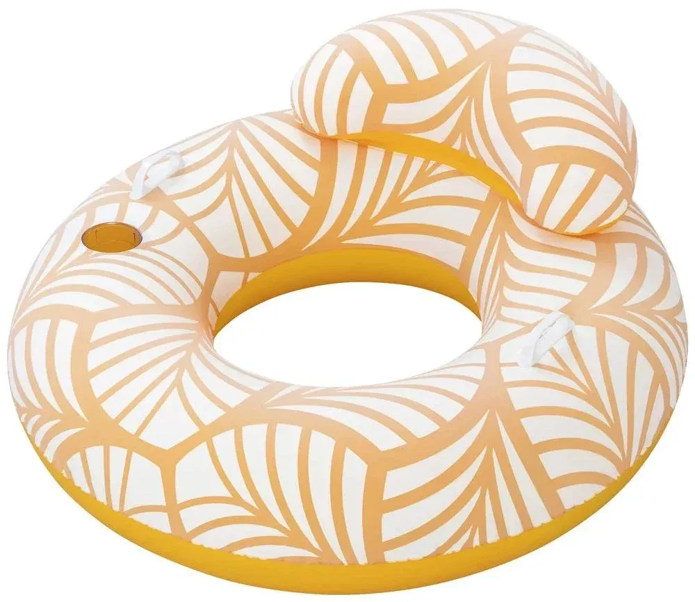Pripučiamas plaukiojimo fotelis BESTWAY Comfort Plush Deluxe Swim Tube, 118 x 117 cm